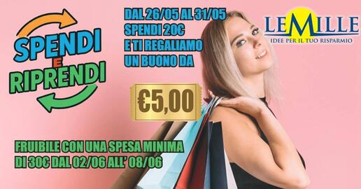 Volantino Le Mille settimana 22 Pagina 1