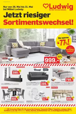 Möbel Ludwig Flugblatt (gültig bis 31-05)