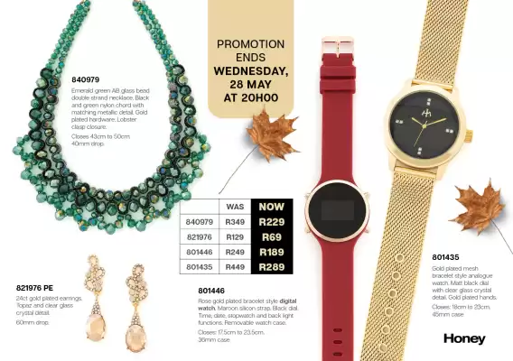 Honey Fashion Accessories catalogue (valid until 2-06)