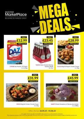 Musgrave MarketPlace leaflet (valid until 1-06)