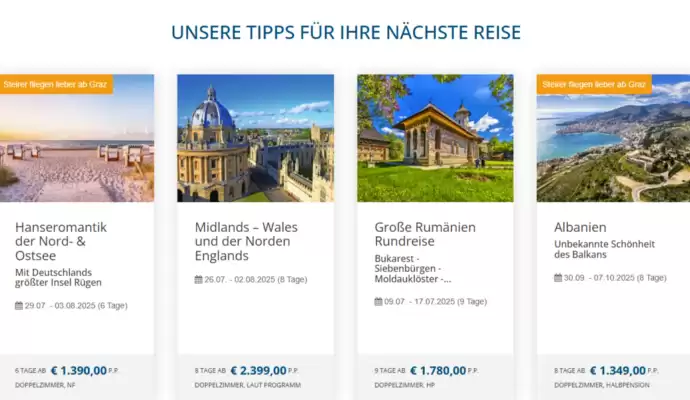 Gruber Reisen Flugblatt (gültig bis 2-06)