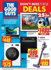 The Good Guys catalogue week 22 Page 1