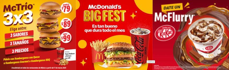 Catálogo McDonald's Página 1