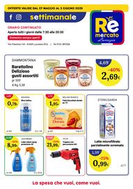Volantino Re Mercato Lucrezia settimana 22 Pagina 1