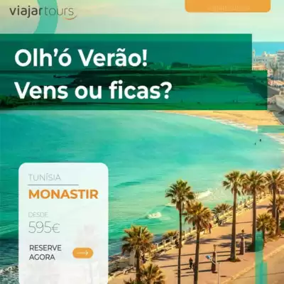 Folheto Viajar tours (válido até 9-06)