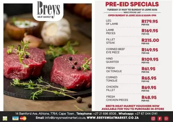 Breys Meat Market catalogue