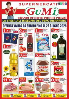 Volantino GuMì Supermercati (valido fino al 22-06)