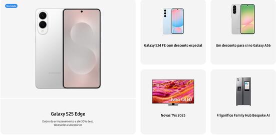 Folheto Samsung Página 1