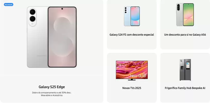 Folheto Samsung