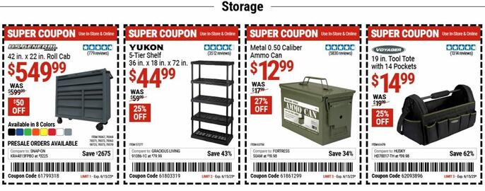 Harbor Freight Tools Weekly Ad Page 9