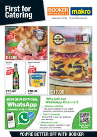 Booker Wholesale leaflet Page 1