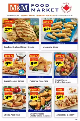 M & M Food Market flyer (valid until 9-06)