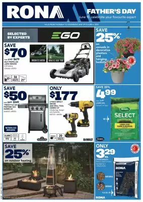 RONA flyer (valid until 9-06)