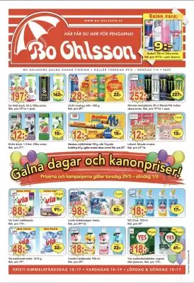 Bo Ohlsson reklamblad