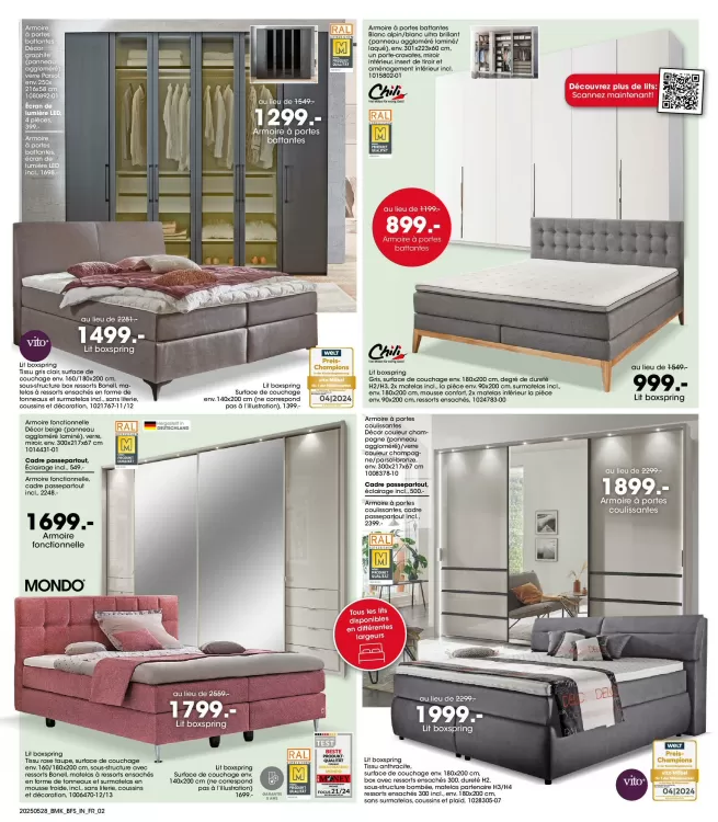 Catalogue Möbel Martin (valable jusqu'au 24-06)