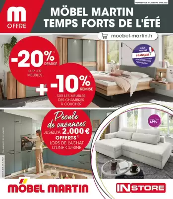Catalogue Möbel Martin (valable jusqu'au 24-06)