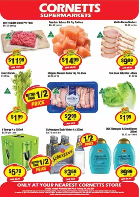 CORNETTS catalogue
