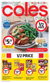 Coles catalogue week 22 Page 1