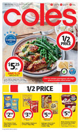 Coles catalogue week 22 Page 1