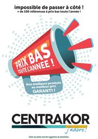Catalogue Centrakor semaine 22 page 1