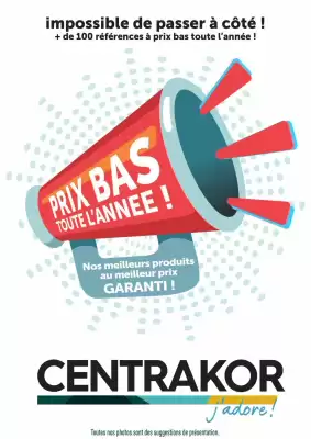 Catalogue Centrakor (valable jusqu'au 3-06)