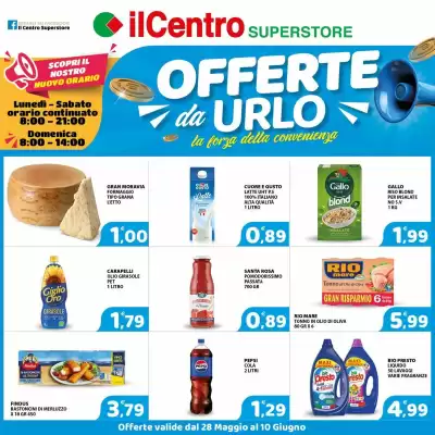 Volantino Il Centro Superstore