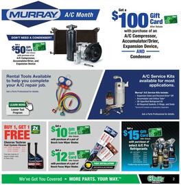 O'Reilly Auto Parts Weekly Ad Page 2