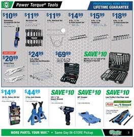 O'Reilly Auto Parts Weekly Ad Page 3