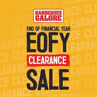 Barbeques Galore catalogue (valid until 1-07)