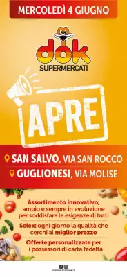 Volantino Supermercati Dok (valido fino al 14-06)