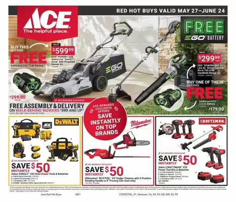 Ace Hardware Weekly Ad (valid until 24-06)