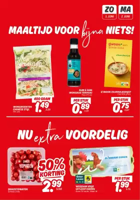 Dekamarkt folder - Nu of Nooit voordeel (geldig t/m 2-06)