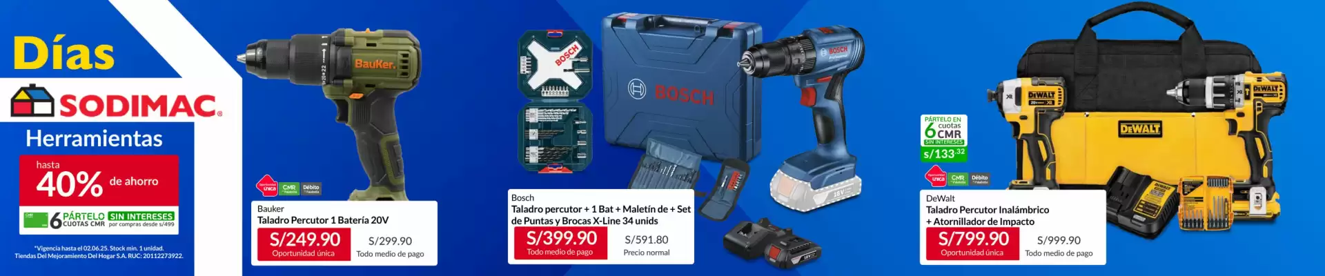 Catálogo Sodimac (válido hasta 30-06)