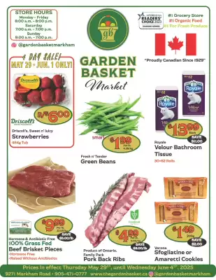 The Garden Basket flyer (valid until 4-06)