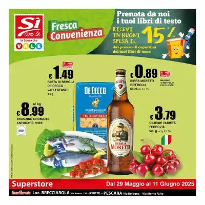 Volantino Sì con te Superstore