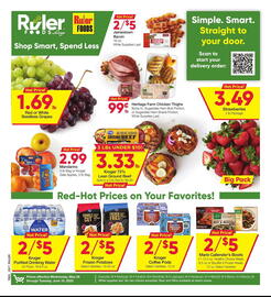 Ruler Foods Weekly Ad Page 1