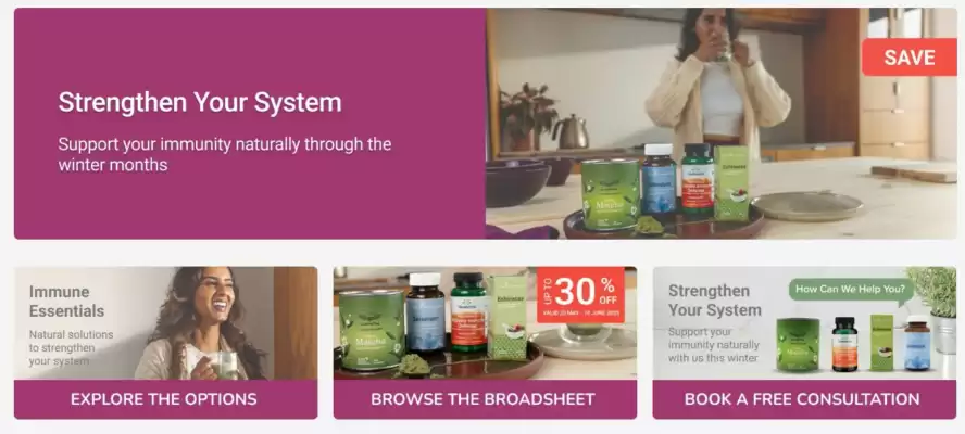 Wellness Warehouse catalogue
