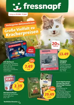 Fressnapf Prospekt (gültig bis 9-06)