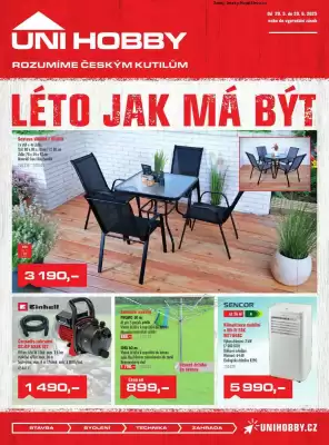 Uni Hobby leták