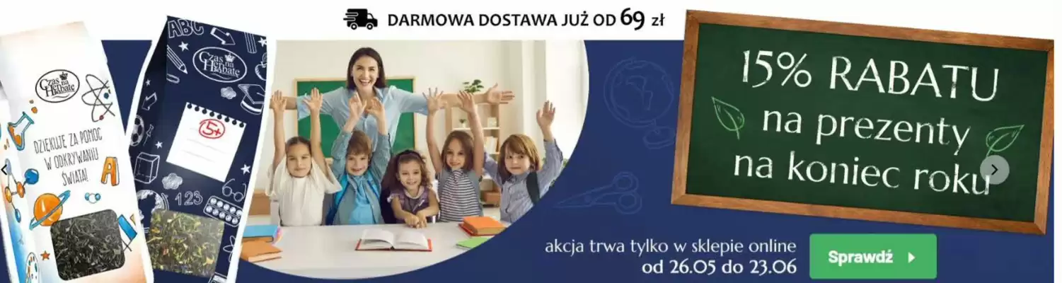 Czas na Herbatę gazetka (ważność do 23-06)