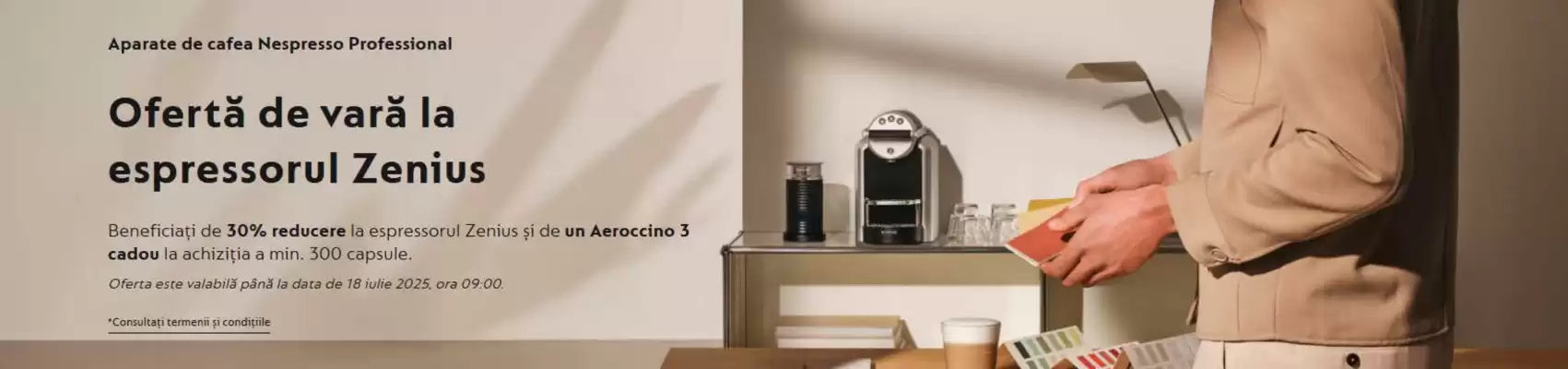 Catalog Nespresso (valid până la 18-07)