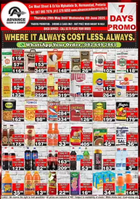 Advance Cash n Carry catalogue