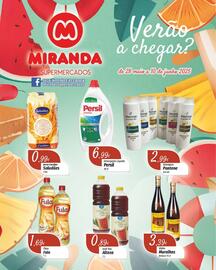 Folheto Miranda Supermercados Página 1
