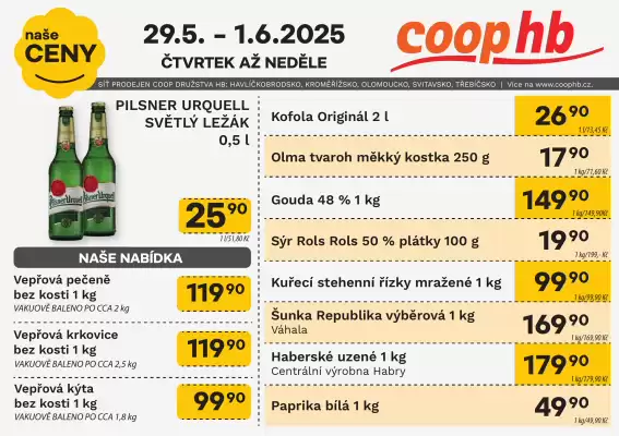Coop hb leták