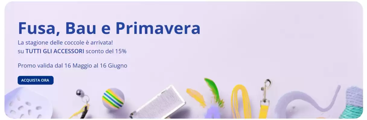 Volantino L'ora degli animali (valido fino al 16-06)