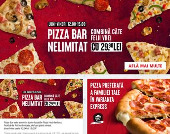 Catalog Pizza Hut săptămâna 22 Pagină 1