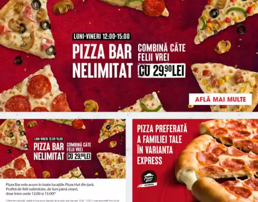 Catalog Pizza Hut (valid până la 4-06)