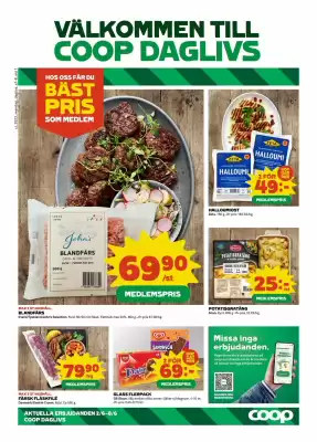 Coop Daglivs reklamblad