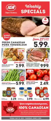 IGA flyer (valid until 4-06)