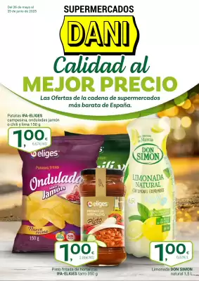 Folleto Supermercados Dani (válido hasta el 25-06)